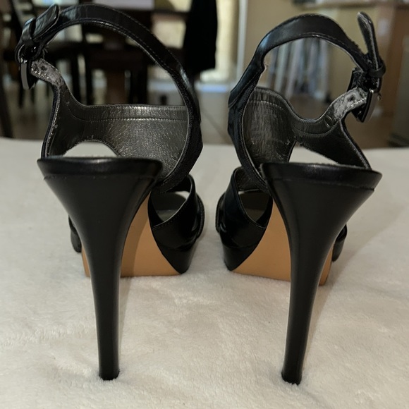 Coach Dita Semi Mat High Heel Sandals Size 7B - Picture 4 of 12